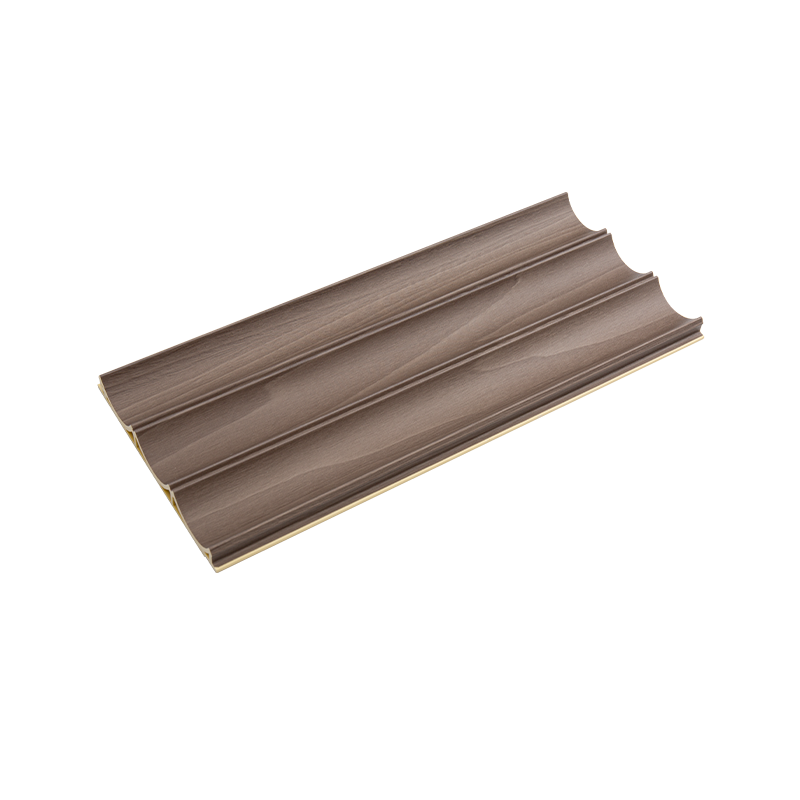 লগ হোমের জন্য 3d ওয়াল আলংকারিক WPC ক্ল্যাডিং বোর্ড