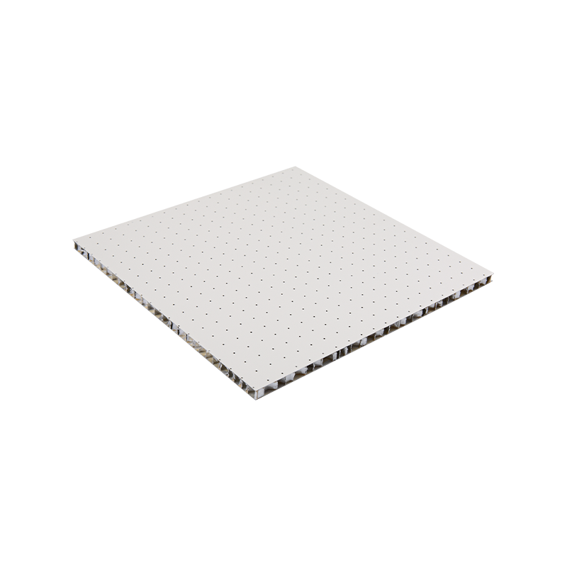 শব্দ-শোষণকারী শ্বাস-প্রশ্বাসের স্থিতিশীল কাঠামো ছিদ্রযুক্ত মধুচক্র প্যানেল