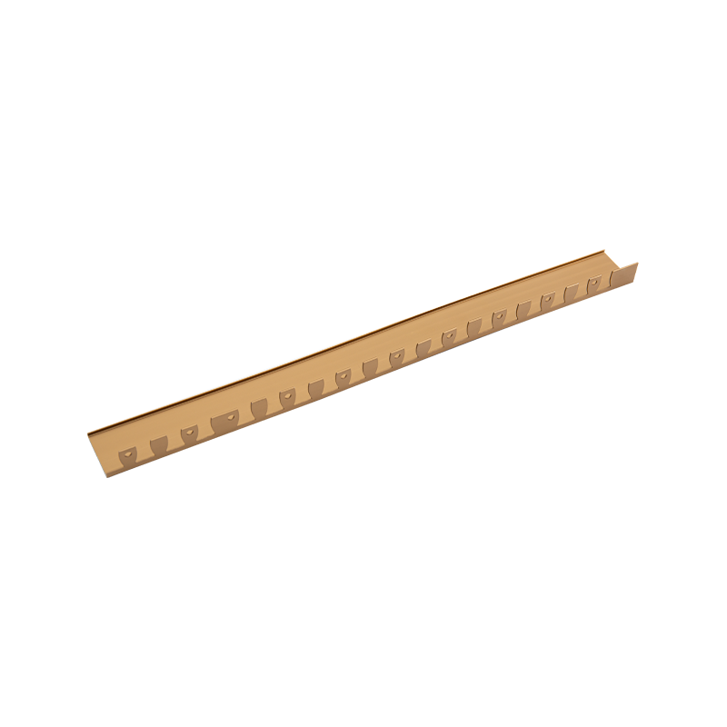 মসৃণ কমপ্যাক্ট সহজে ব্যবহার করা আলংকারিক অ্যালুমিনিয়াম প্রোফাইল